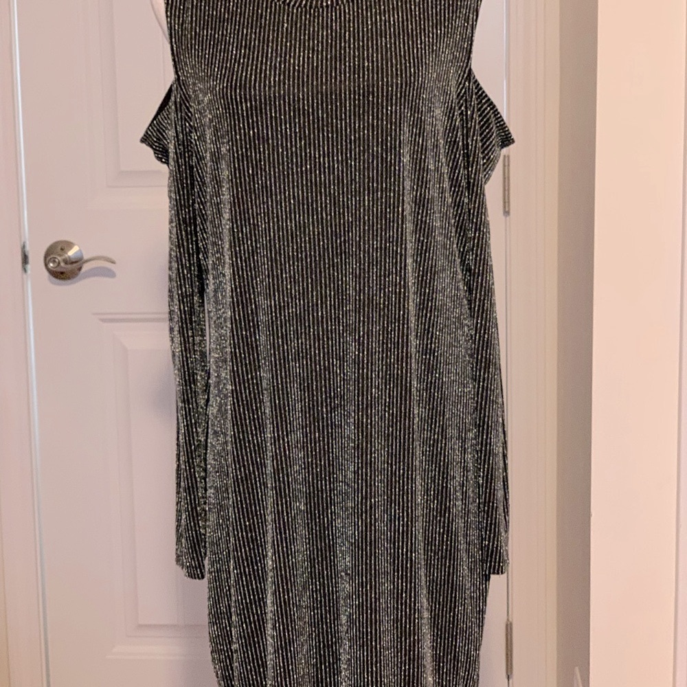 Michael Kors Dress size XXL Black and Silver